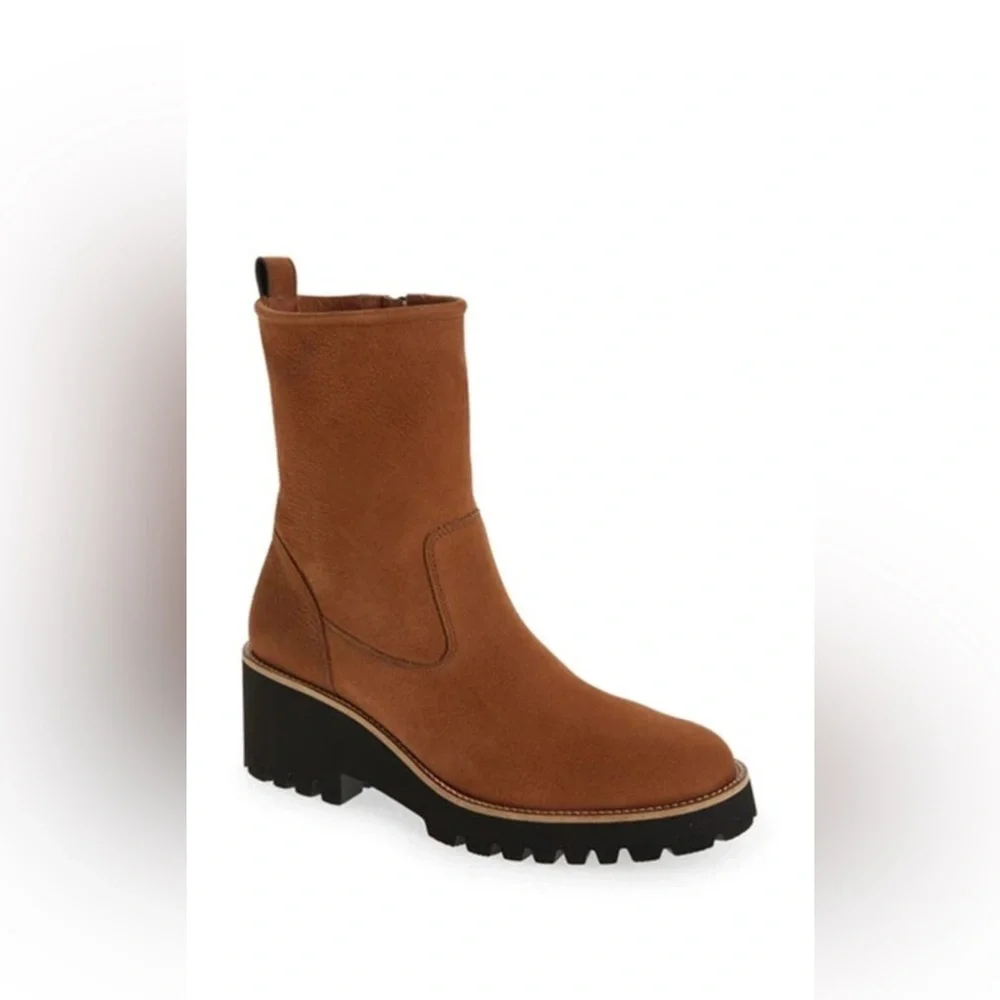 PAUL GREEN NEWBURRY SUEDE WEDGE BOOTS, VERY COMFORTABLE. U.S WOMEN SIZE : 7 - Picture 1 of 11
